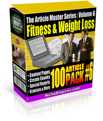 Product picture 100 Health & Fitness PLR Articles