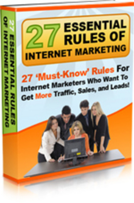 Product picture Rules of Internet Marketing